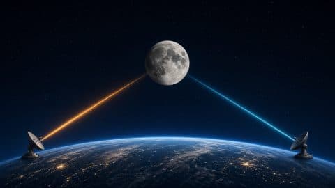 Moonbounce: The Moon as a Radio Reflector
